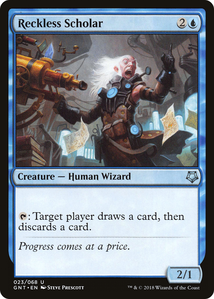 {C} Reckless Scholar [Game Night 2018][GNT 023]