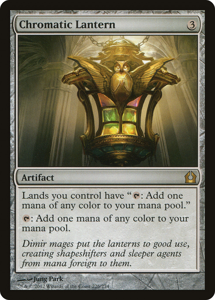 {R} Chromatic Lantern [Return to Ravnica][RTR 226]