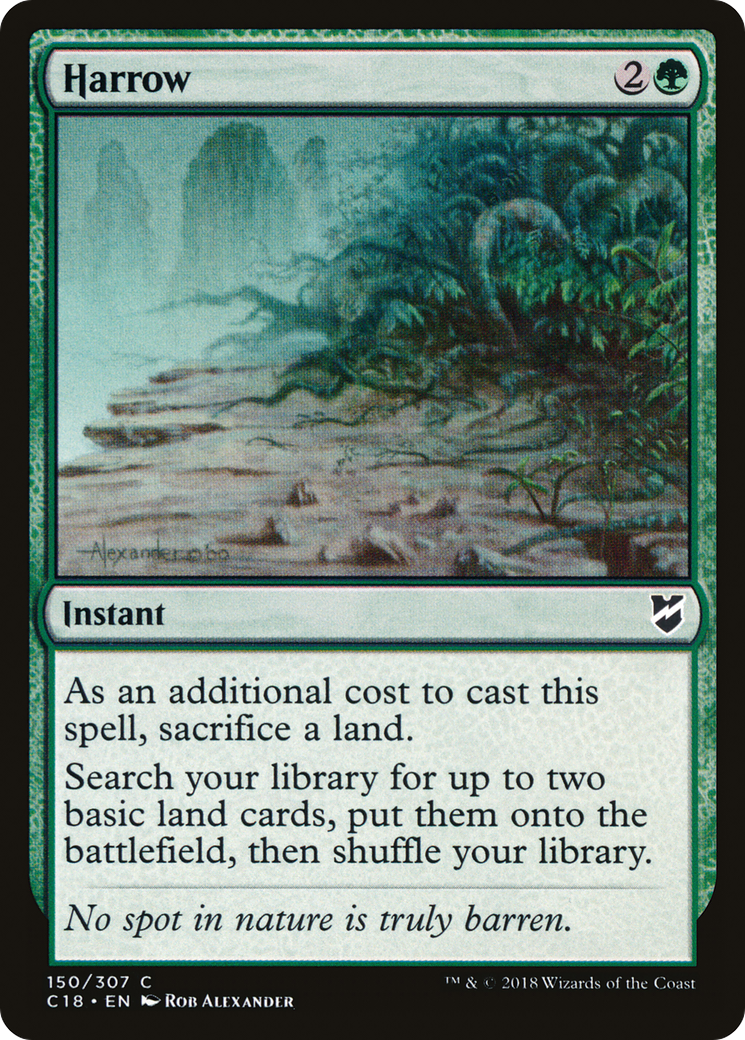 {C} Harrow [Commander 2018][C18 150]