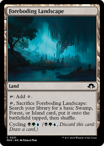 {C} Foreboding Landscape [Modern Horizons 3][MH3 221]