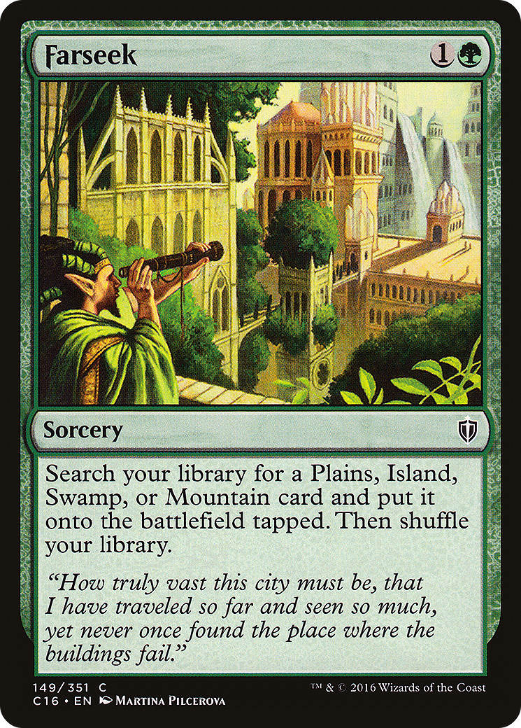 {C} Farseek [Commander 2016][C16 149]