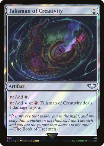 {C} Talisman of Creativity (Surge Foil) [Universes Beyond: Warhammer 40,000][SF 40K 253]
