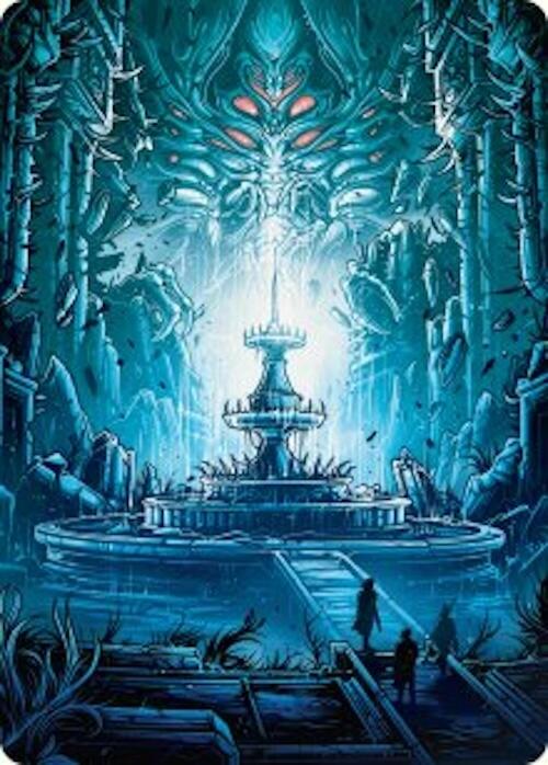 {A} Island Art Card [Duskmourn: House of Horror Art Series][ADSK 028]