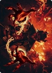 {A} Tibalt's Trickery Art Card [Kaldheim Art Series][AKHM 038]