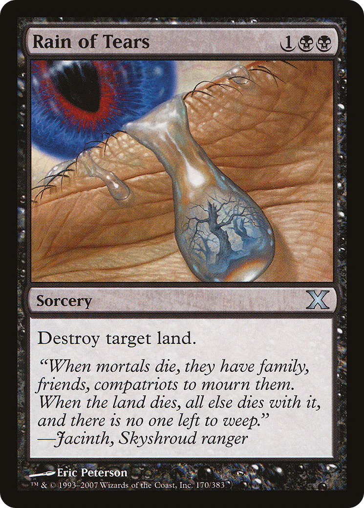 {C} Rain of Tears [Tenth Edition][10E 170] - Misty Mountain Games