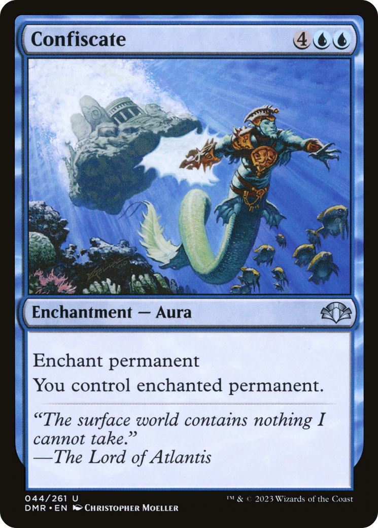 {C} Confiscate [Dominaria Remastered][DMR 044]