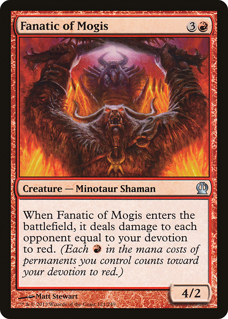 {C} Fanatic of Mogis [Theros][THS 121]