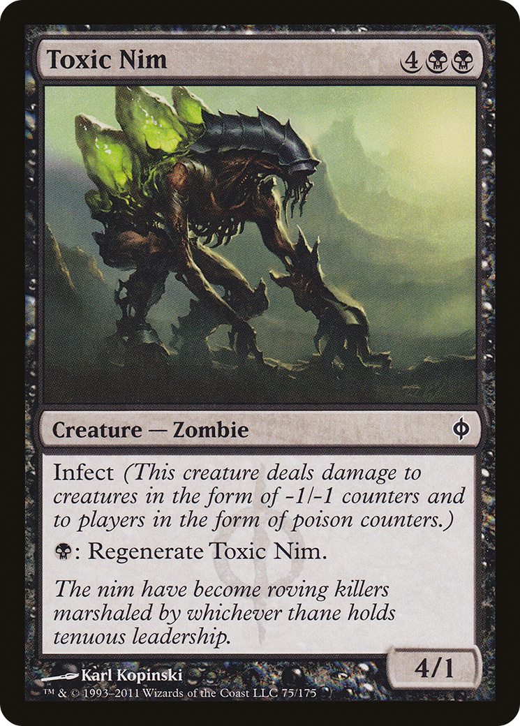 {C} Toxic Nim [New Phyrexia][NPH 075]