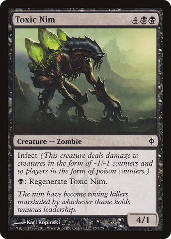 {C} Toxic Nim [New Phyrexia][NPH 075]