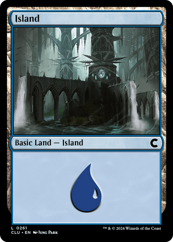 {B} Island (0261) [Ravnica: Clue Edition][CLU 261]