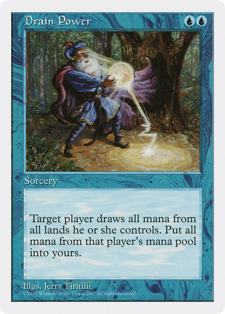 {R} Drain Power [Fifth Edition][5ED 082] - Misty Mountain Games