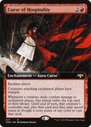 {R} Curse of Hospitality (Extended Art) [Innistrad: Crimson Vow][VOW 377]