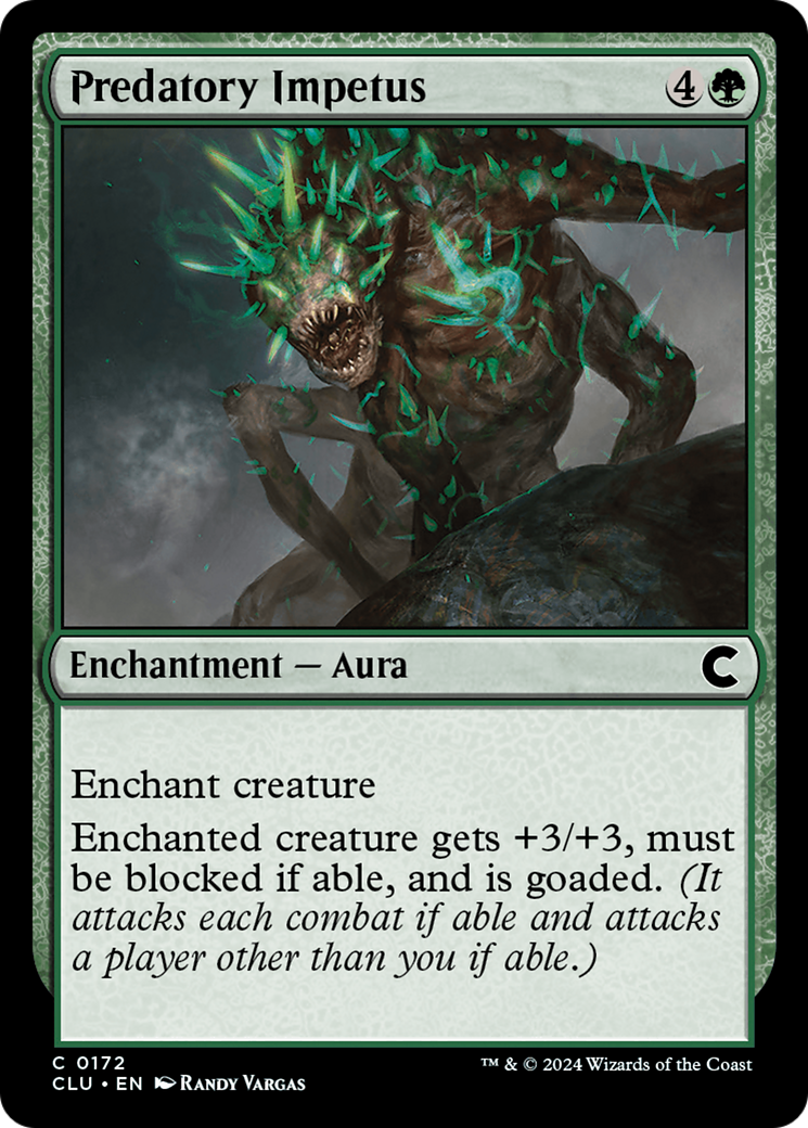 {C} Predatory Impetus [Ravnica: Clue Edition][CLU 172]