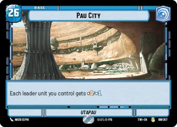 {SW-B}Pau City (019/257) [Twilight of the Republic]
