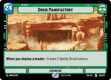 {SW-B}Droid Manufactory (022/257) [Twilight of the Republic]