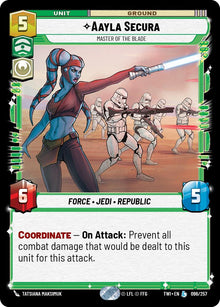 {SW-R}Aayla Secura - Master of the Blade (096/257) [Twilight of the Republic]