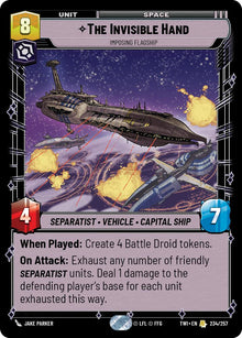 {SW-R}The Invisible Hand - Imposing Flagship (234/257) [Twilight of the Republic]