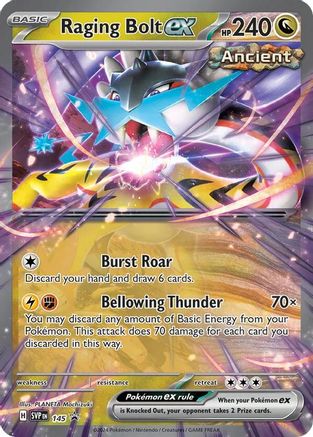 [PKM] Raging Bolt ex (145) [SV: Scarlet & Violet Promo Cards]