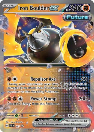 [PKM] Iron Boulder ex (147) [SV: Scarlet & Violet Promo Cards]