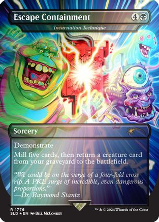 {R} Escape Containment - Incarnation Technique (Rainbow Foil) [Secret Lair Drop Series][RBF SLD 1776]