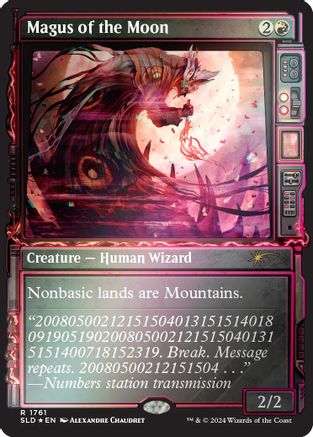 {R} Magus of the Moon (Rainbow Foil) [Secret Lair Drop Series][RBF SLD 1761]