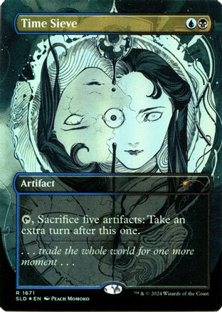 {R} Time Sieve (Rainbow Foil) [Secret Lair Drop Series][RBF SLD 1671]