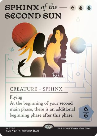 {R} Sphinx of the Second Sun (Rainbow Foil) [Secret Lair Drop Series][RBF SLD 1720]