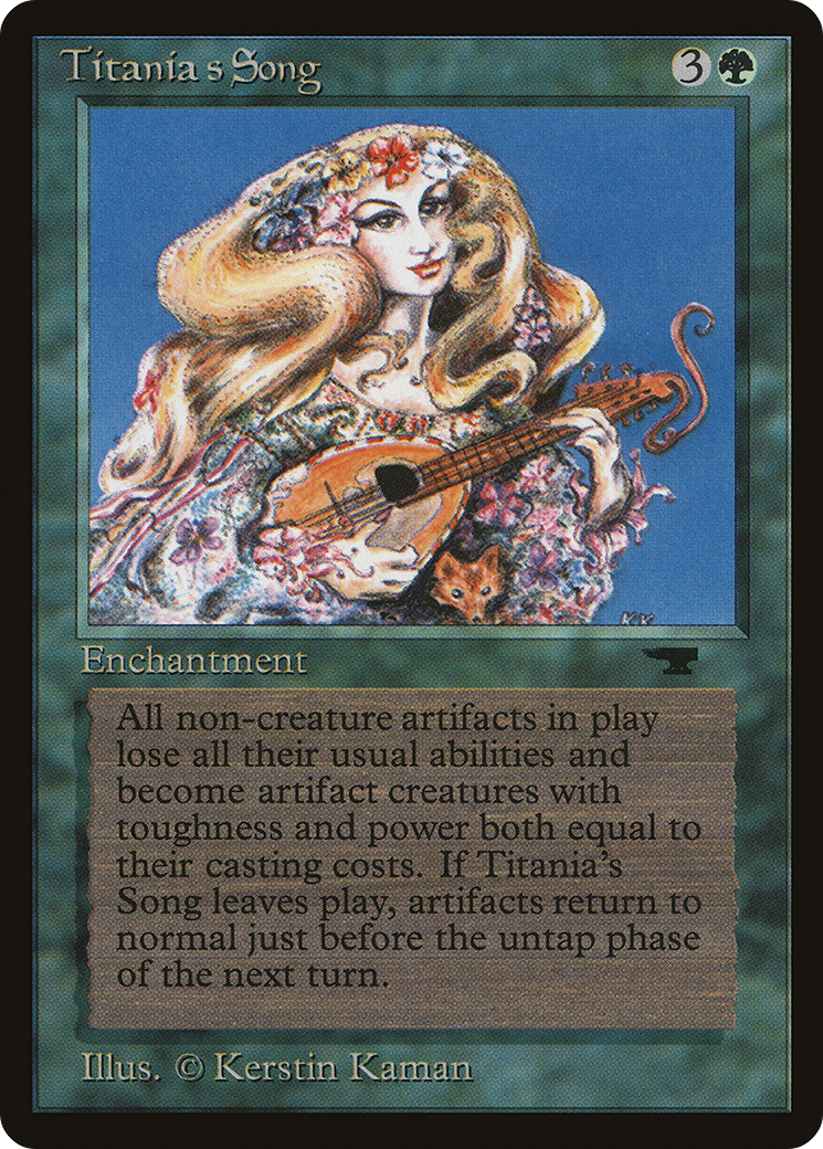 {C} Titania's Song [Antiquities][ATQ 035] - Misty Mountain Games