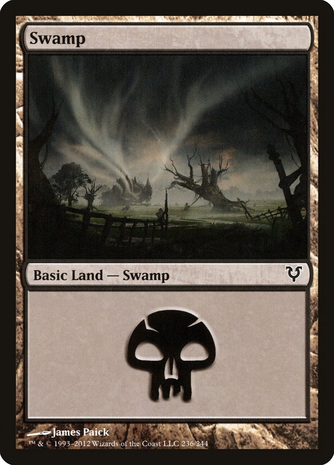 {B}[AVR 236] Swamp (236) [Avacyn Restored]