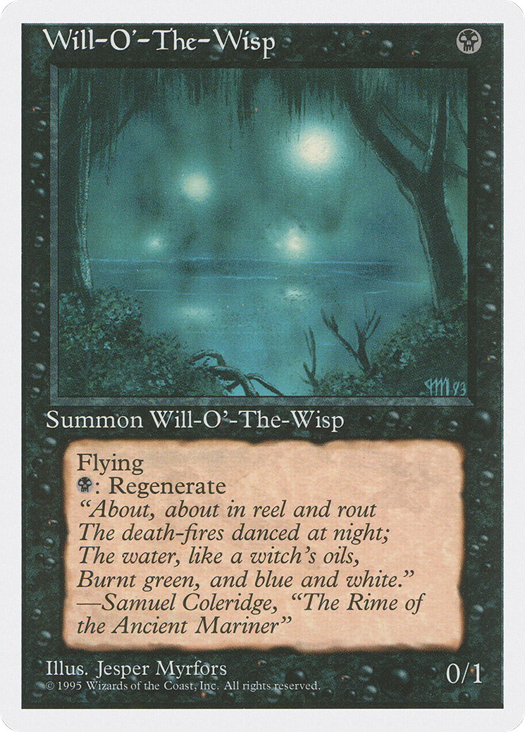 {R} Will-o'-the-Wisp [Fourth Edition][4ED 171] - Misty Mountain Games