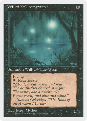 {R} Will-o'-the-Wisp [Fourth Edition][4ED 171]