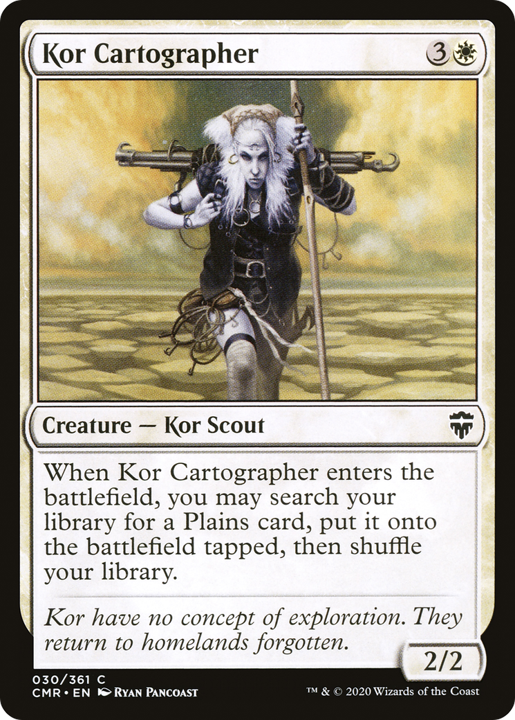 {C} Kor Cartographer [Commander Legends][CMR 030]