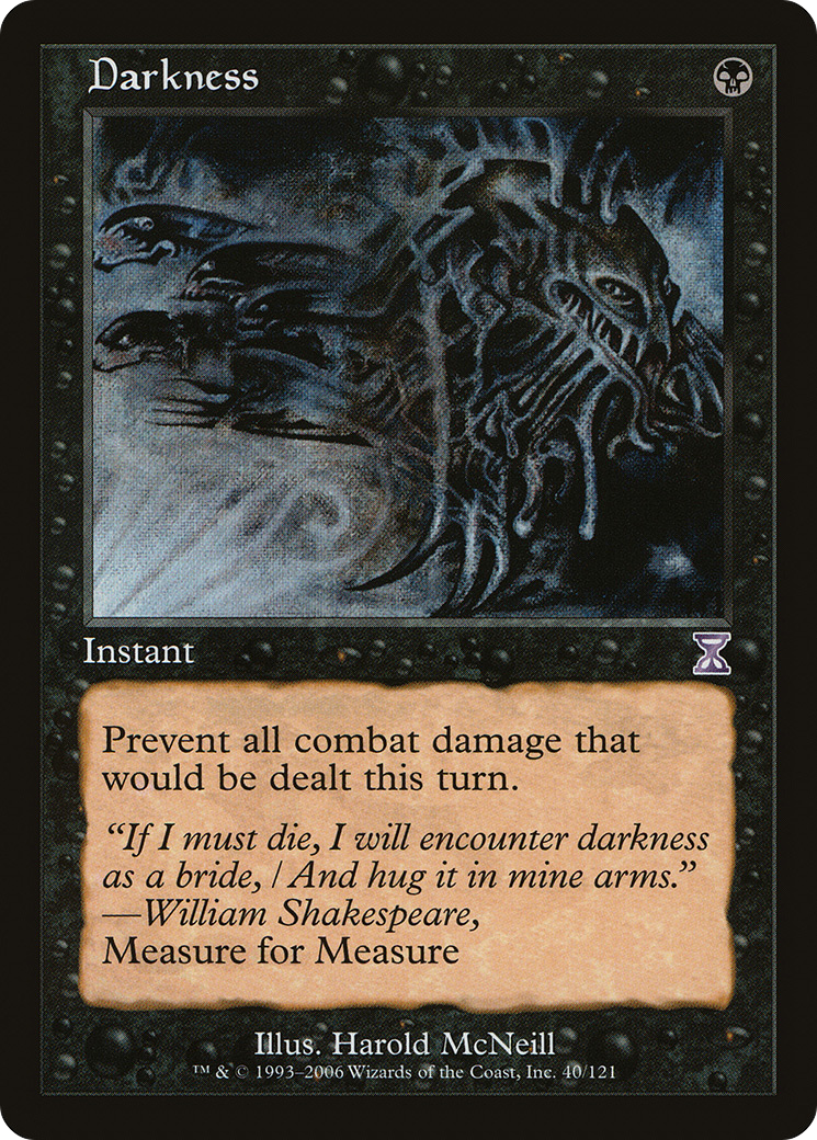 {R} Darkness [Time Spiral Timeshifted][TSB 040]