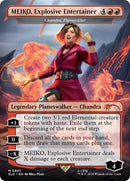 {R} MEIKO, Explosive Entertainer - Chandra, Flamecaller (Rainbow Foil) [Secret Lair Drop Series][RBF SLD 807]