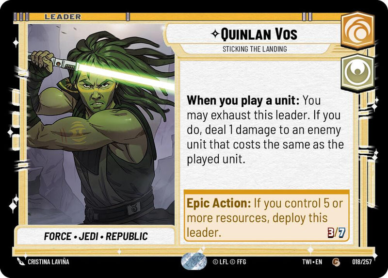 {SW-LD}Quinlan Vos - Sticking the Landing (018/257) [Twilight of the Republic]