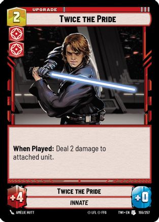 {SW-C}Twice The Pride (155/257) [Twilight of the Republic]