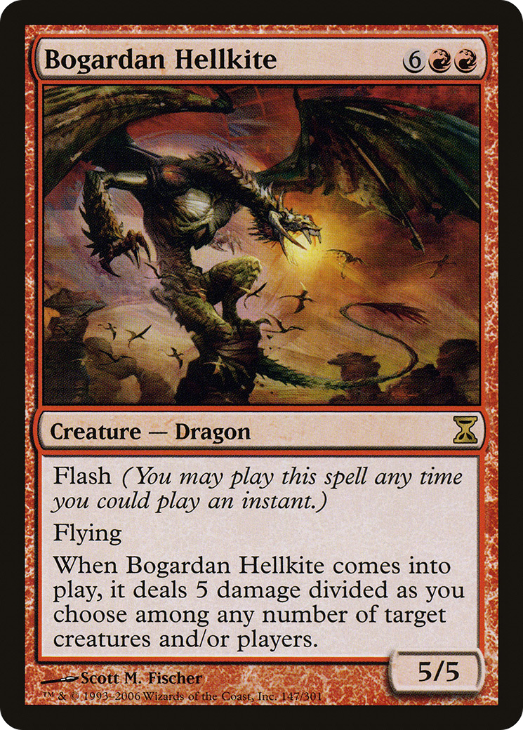 {R} Bogardan Hellkite [Time Spiral][TSP 147] - Misty Mountain Games