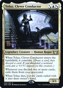 {R} Toluz, Clever Conductor [Streets of New Capenna Prerelease Promos][PR SNC 228]