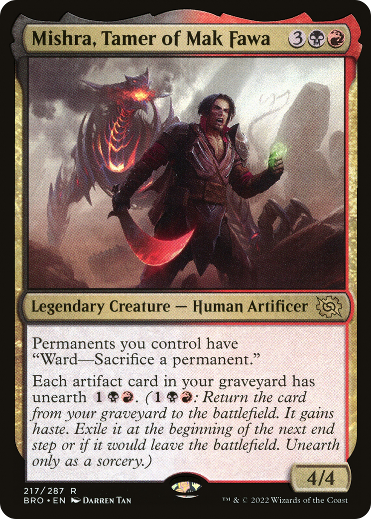 {R} Mishra, Tamer of Mak Fawa [The Brothers' War][BRO 217]