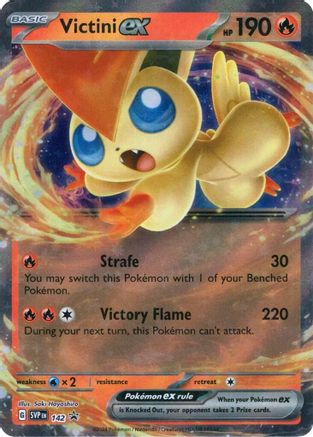 [PKM] Victini ex (SVP142) [Scarlet & Violet: Black Star Promos]