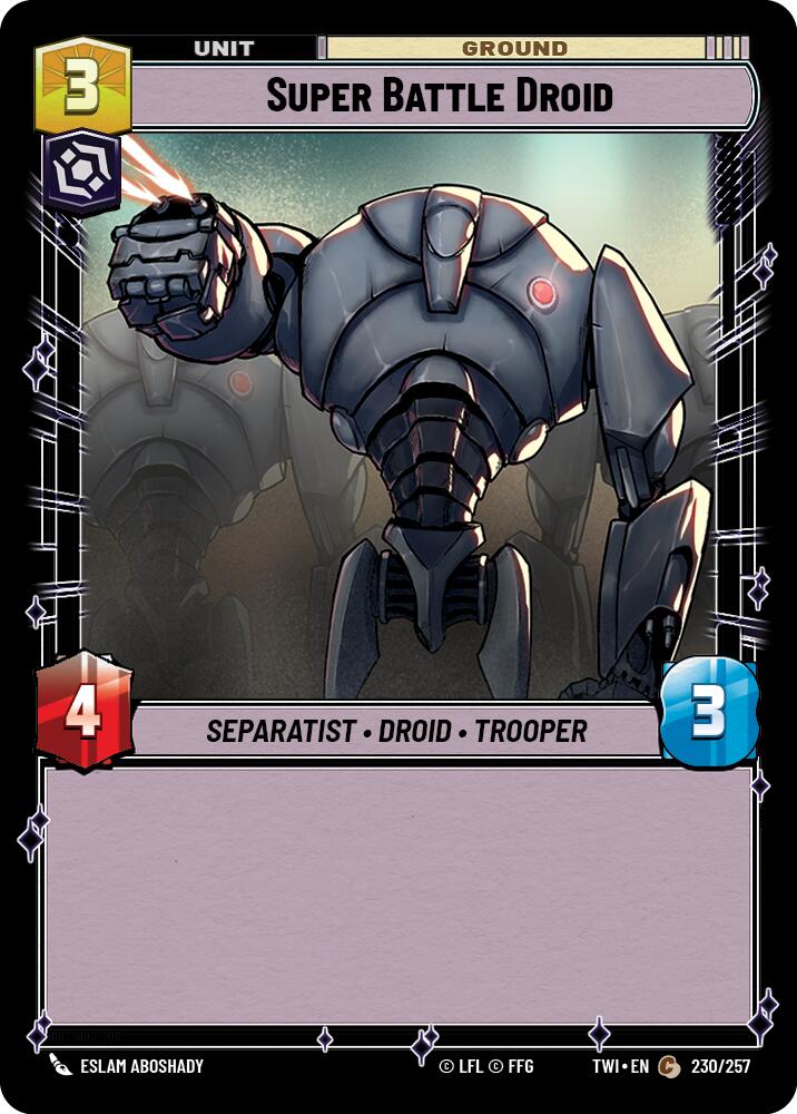 {SW-C}Super Battle Droid (230/257) [Twilight of the Republic]