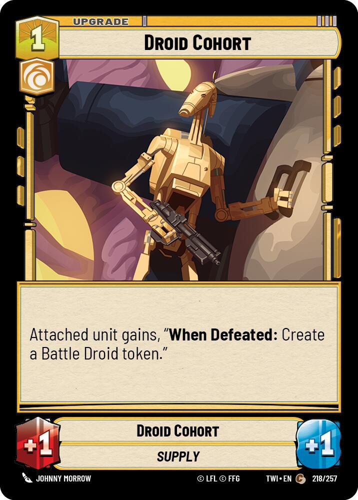 {SW-C}Droid Cohort (218/257) [Twilight of the Republic]