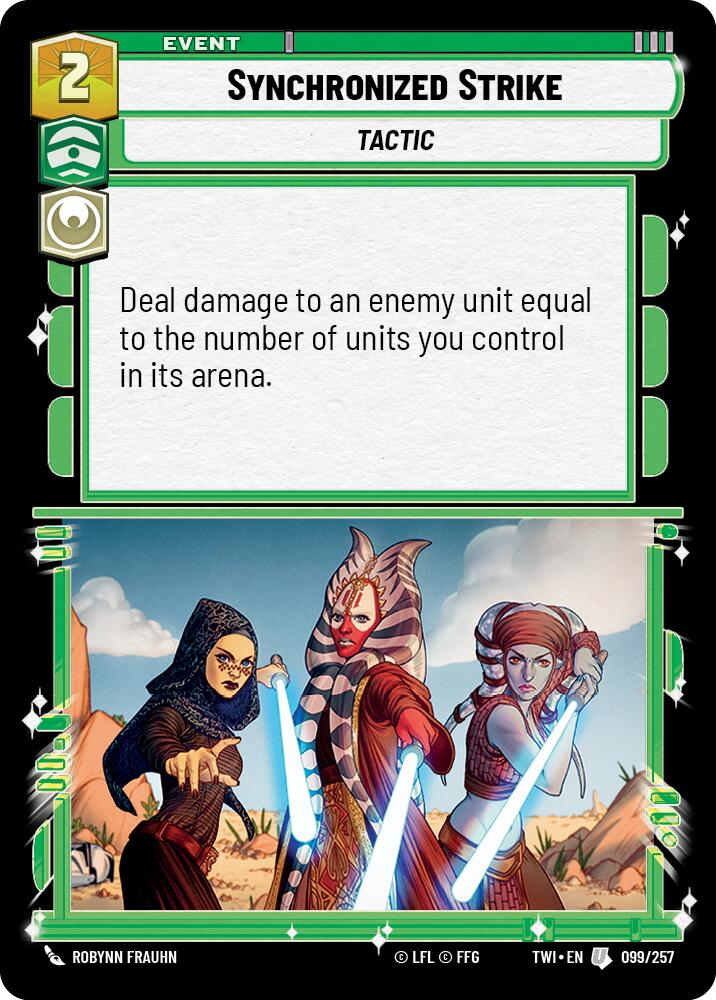 {SW-C}Synchronized Strike (099/257) [Twilight of the Republic]