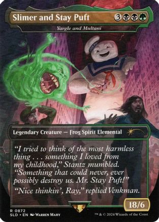 {R} Slimer and Stay Puft - Yargle and Multani [SLD 872]