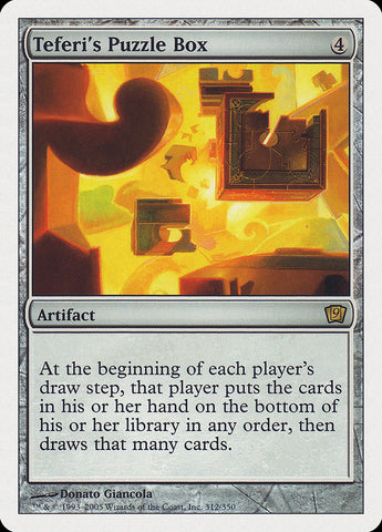 {R} Teferi's Puzzle Box [Ninth Edition][9ED 312]