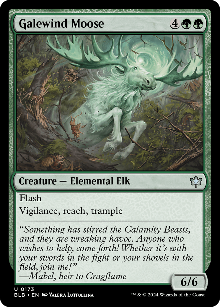 {@C} Galewind Moose [Bloomburrow][BLB 173]