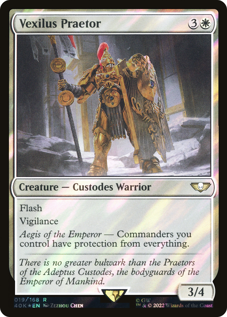 {R} Vexilus Praetor (Surge Foil) [Universes Beyond: Warhammer 40,000][SF 40K 019]