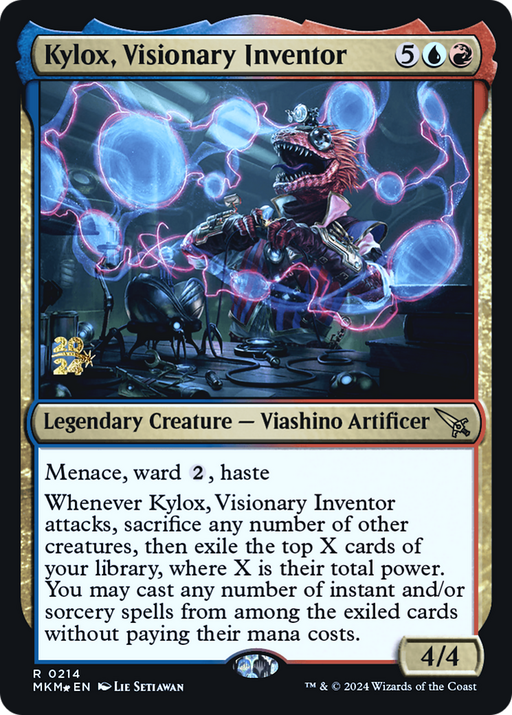 {R} Kylox, Visionary Inventor [Murders at Karlov Manor Prerelease Promos][PR MKM 214]