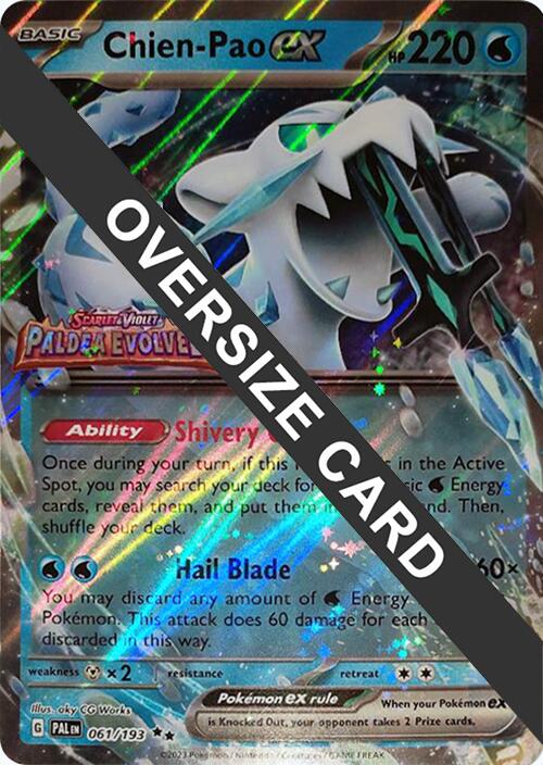 [PKM] Chien-Pao ex (061/193) (Jumbo) [Scarlet & Violet: Paldea Evolved]