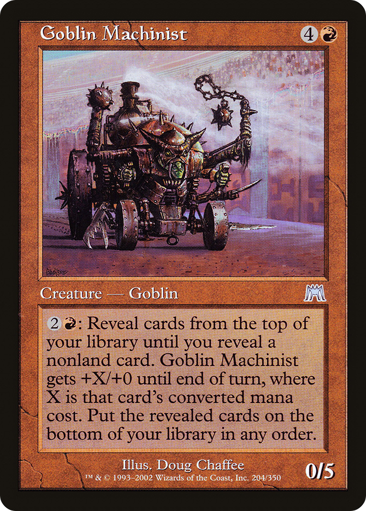 {C} Goblin Machinist [Onslaught][ONS 204]